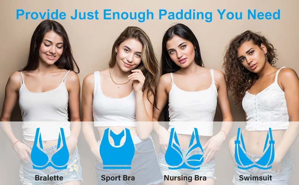 waterproof bra pads