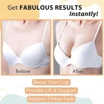 Nimiah Bra Pads Inserts Breast-Enhancers - Super Push-up Boob Pads Add 1-2 Cup Sizes | Sew in Bra Cups Fit A/B Cup