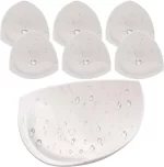 Nimiah Waterproof Swimsuit Bra Inserts Pads Removable Bathing Suit Insert 3 Pairs Bikini Push up Inserts - White