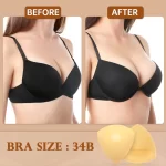 Nimiah Double-Sided Sticky Bra Inserts - Sticky Push up Breast Pads Self-Adhesive on Both Sides for Bikini Dress