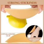 Nimiah Double-Sided Sticky Bra Inserts - Sticky Push up Breast Pads Self-Adhesive on Both Sides for Bikini Dress